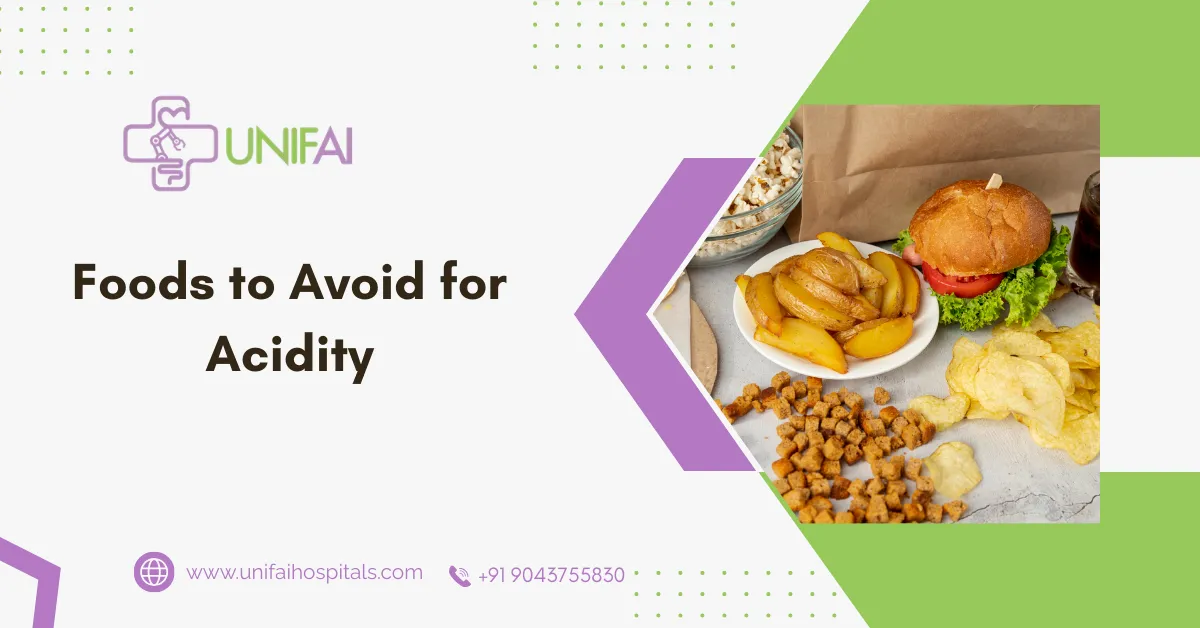 Foods to Avoid for Acidity